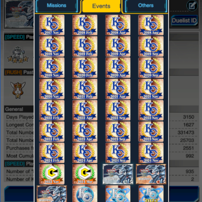Duel links 3150 logins todos decks meta x3 icones novembro 2016 e 2017 kc cup