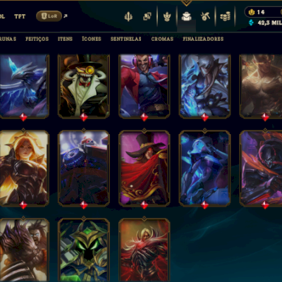 +250 skins, ultimate, epicas e varias legado + bonus valorant facas conjunto oni