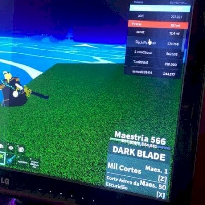 Conta blox fruits e vbl