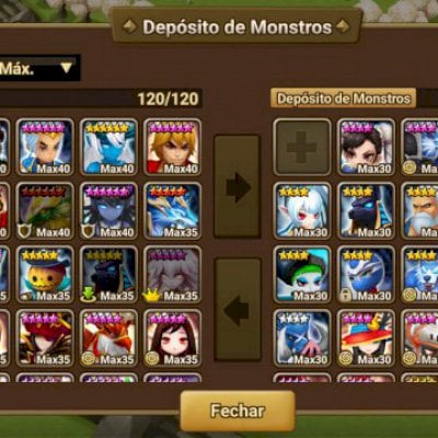 2 contas raras lvl 50 com varios 5*, no precinho