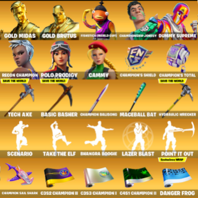 CONTA FORTNITE RARA COM 6K DOLL NO TRACKER