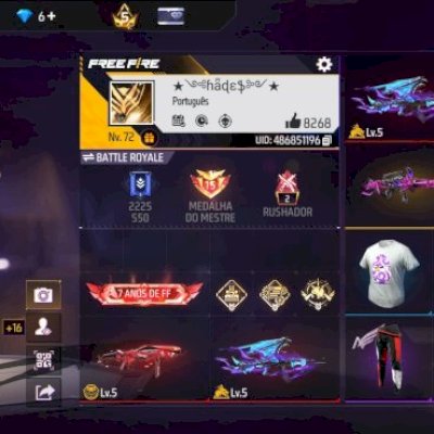 A conta é dês de 2018 tem mais de 7 evolutiva contando com a Ump besta.