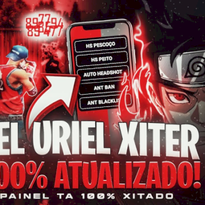 Painel FFH4X Uriel Xiter Android - 100% HS Permanente Atualizado