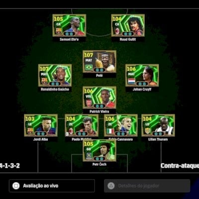 Conta Efootball Playstation 4/5