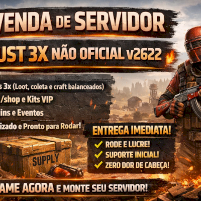 Servidor de Rust Não Oficial V2622