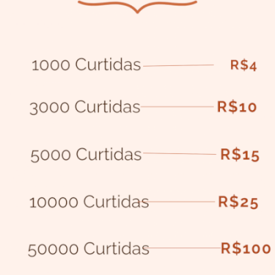 1000 CURTIDAS A PARTIR DE R$ 1,00