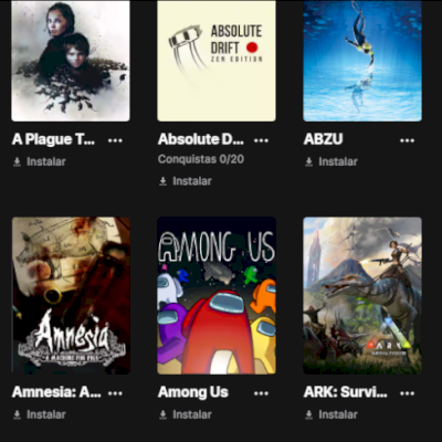 CONTA EPIC GAMES COM MAIS DE 500 REAIS EM JOGOS! Preço bom