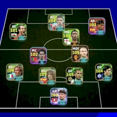 Conta efootball lendária com 3240 de força
