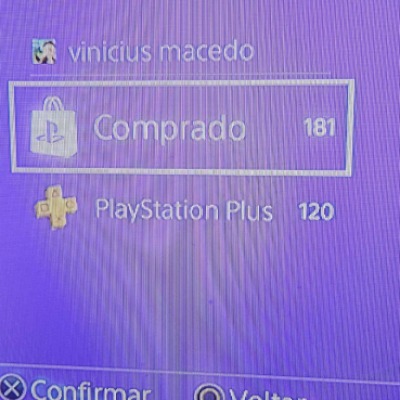 Conta de PlayStation 4 + de 150 jogos, lista na descrição, aceito propostas.