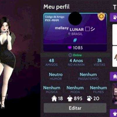 vendo conta do avakin 💞