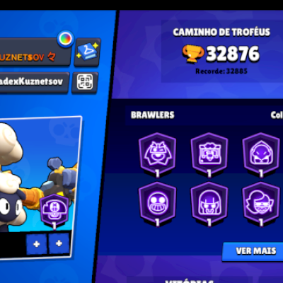 CONTA BRAWL STARS 32K | 79 BRAWLERS | SKINS LENDÁRIAS | PASSE PLUS | 27 M