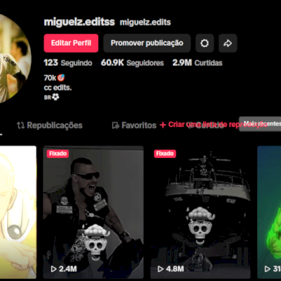 CONTA DO TIKTOK 60+ SEGUIDORES MONETIZADA (COM ENGAJAMENTO ABSURDO)🔥