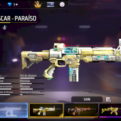 Conta level 65 gemada