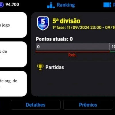 Vendo conta de efootball