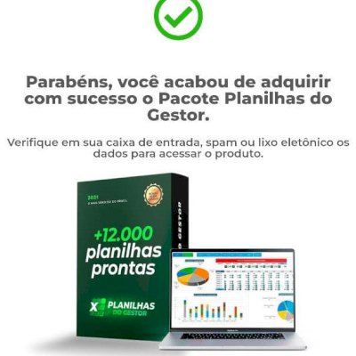 🔥 MEGA PACK com +12.000 Planilhas Profissionais, Prontas e Editáveis! 🔥