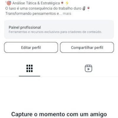 Conta disponível com 1.754 Seguidores
