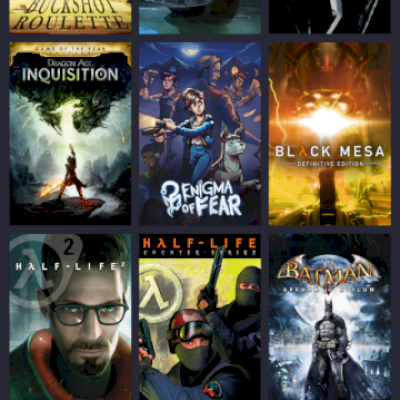 Conta steam com 58 jogos incluindo God of war, Skyrim, Re2 remake