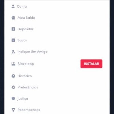 Conta da Blaze Platina 77