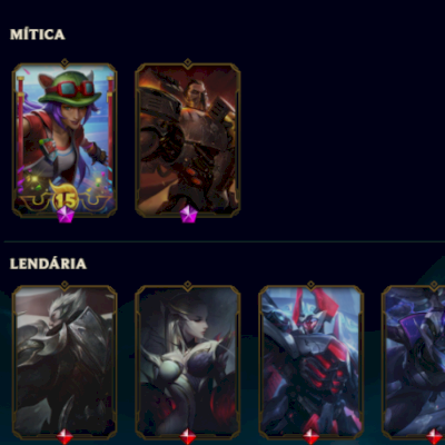 CONTA 100% SEGURA - 140 SKINS - NIVEL 142  - FULL CHAMP