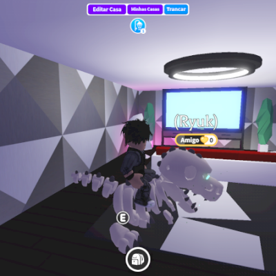 Esquele Rex FR Adopt me + Roupa de Brinde (leia a descrição para mais detalhes)