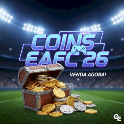 COINS EAFC 26 XBOX E PLAYSTATION!!! MELHOR PREÇO DO MERCADO!!! MOEDAS FIFA 26