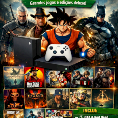 Conta Xbox com 37 jogos + The Matrix Awakens Demo