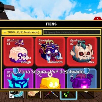 VENDE-SE CONTA DE BLOX FRUITS DOUGH PERM LIGHT PERM ICE PERM DARK BLADE E 8 MITI