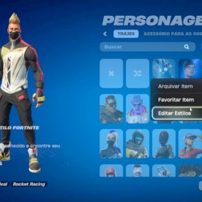 conta fortnite com skins da temporada 5 capitulo 1