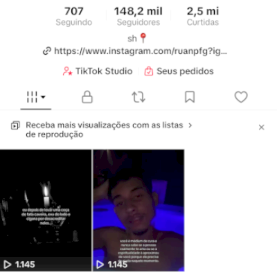 🔥 CONTA TIKTOK 148,2 MIL SEGUIDORES — LIVE + TIKTOK SHOP