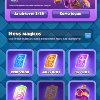 Conta Clash Royale custo benefício☑️