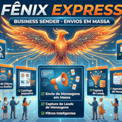 Business Sender  WhatsApp Anual Chave Key Original Suporte e atualização