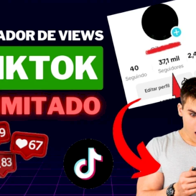 🚀 Gerador de Visualizações TikTok 🚀