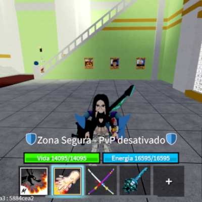 Conta blox fruits muito boa com dragon permanente e gamepass🍏⚔️