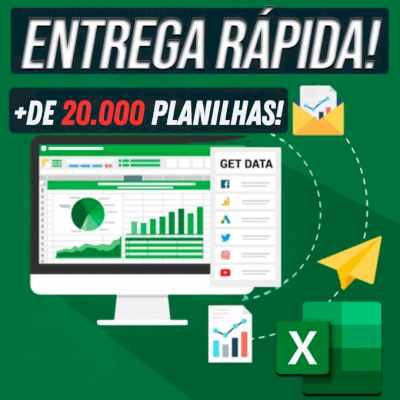 Super Pack +15.000 Planilhas Prontas Editáveis + Bônus