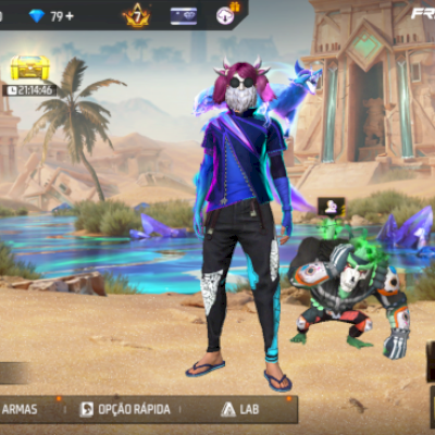 PRIME 7 , 4 ANGELICAIS CONTA DE FREE FIRE