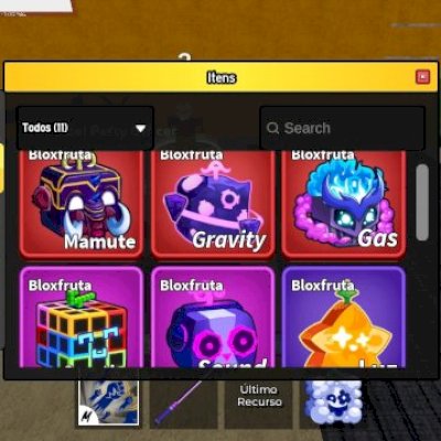 CONTA BLOX FRUITS NIVEL 2800(MAX) COM GÁS MAMUTE E GRAVITY NO INVENTARIO +GOD