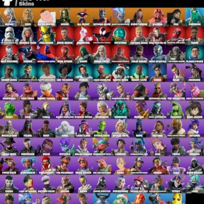 Conta Fortnite >> 120 Skins, DeadPool, Allmight, Gojo e+ Entrega Automatica!