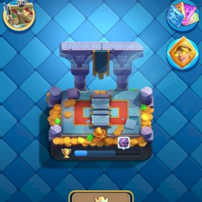 Conta de clash royale arena 16
