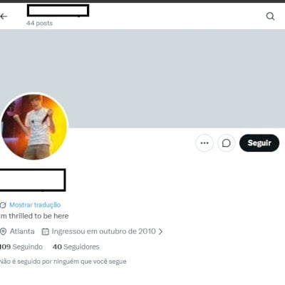 Conta X Twitter 2010 + Segura + confiavel pessoal + SEGUIDORES REAIS