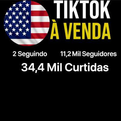 Conta Tiktok EUA +Documento