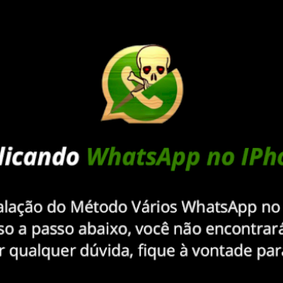 Duplicando WhatsApp no IPhone