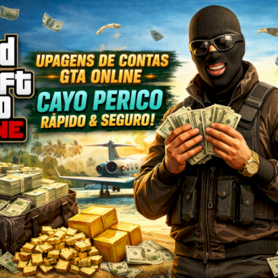 UPAGENS DE CONTAS GTA ONLINE, ATRAVÉS DO GOLPE CAYO PÉRICO PC