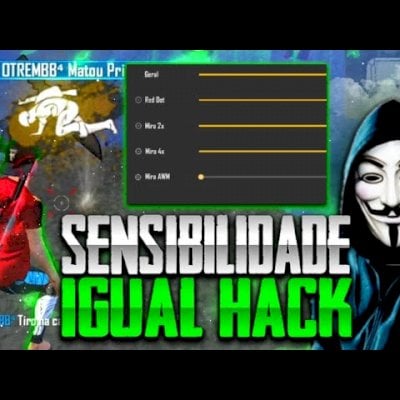 Sensibilidade nível kacker para todos celulares sem dpi