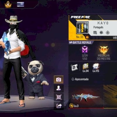 Conta Gemadinha: 🔫 Arma Evolutiva, 👊 Punho e muito mais