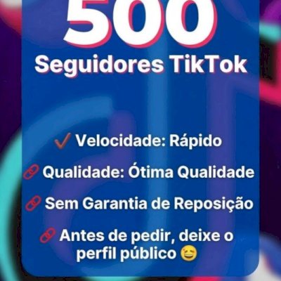 500 Seguidores TikTok Barato