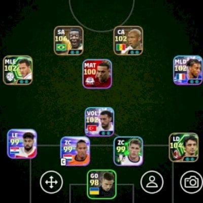 Conta Efootball com PELÉ,  ODDO, e Olise Blitz Curler