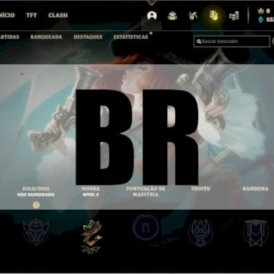 Conta Unranked LVL 30 / Smurf LoL