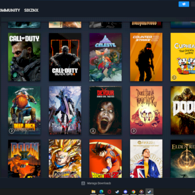 CONTA STEAM 75 JOGOS PAGOS