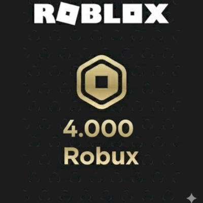 4k robux por 10 reais (leia a descrição)