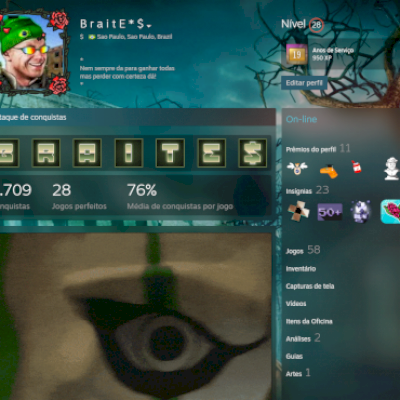 Conta steam 19 anos de serviço - Varios jogos AAA